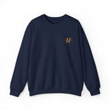 Embroidered Swim Team Crew Neck