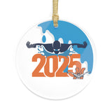 2025 Swimmer Acrylic Ornament