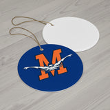 Sigma M Ceramic Ornament