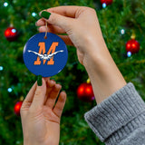 Sigma M Ceramic Ornament
