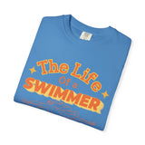 Swimmer T-Shirt — "The Life of a Swimmer" Retro Aquatic Tee