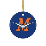 Sigma M Ceramic Ornament