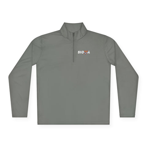 Unisex Quarter Zip- Sigma Pullover