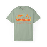 Swimmer T-Shirt — "The Life of a Swimmer" Retro Aquatic Tee