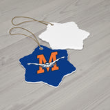 Sigma M Ceramic Ornament