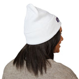 Sigma Waves Embroidered Cuffed Beanie