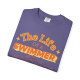 Swimmer T-Shirt — "The Life of a Swimmer" Retro Aquatic Tee