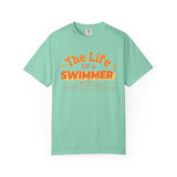 Swimmer T-Shirt — "The Life of a Swimmer" Retro Aquatic Tee